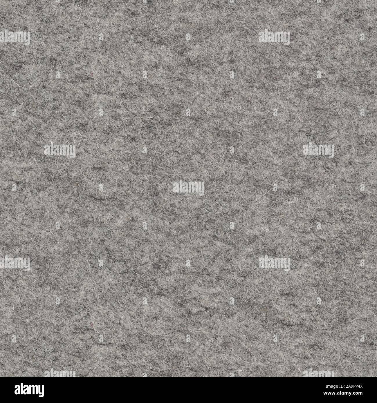 Natürliche grauem Filz abstrakt Hintergrund. Nahtlose square Textur, Fliese bereit. Stockfoto