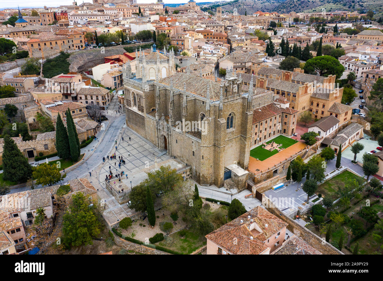 Monasterio de San Juan de los Reyes, Kloster San Juan de los Reyes, Toledo, Spanien Stockfoto