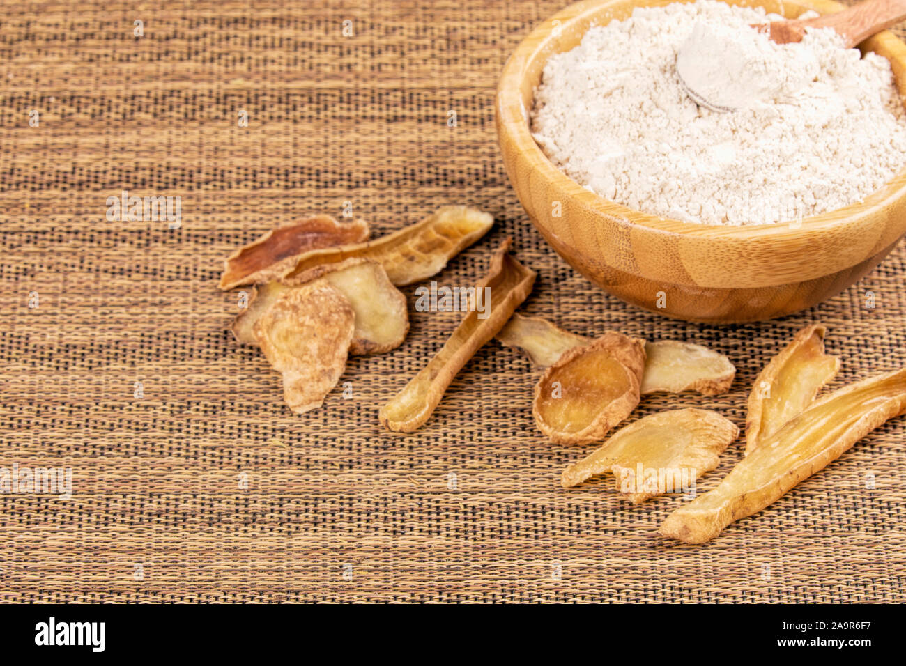 Traditionelle chinesische Medizin aka Ganzheitliche Medizin von Tiama hilft den Blutfluss Stockfoto