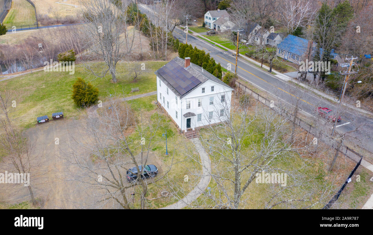 Connecticut Vertrauen für Denkmalpflege Gebäude, Hamden, CT, USA Stockfoto