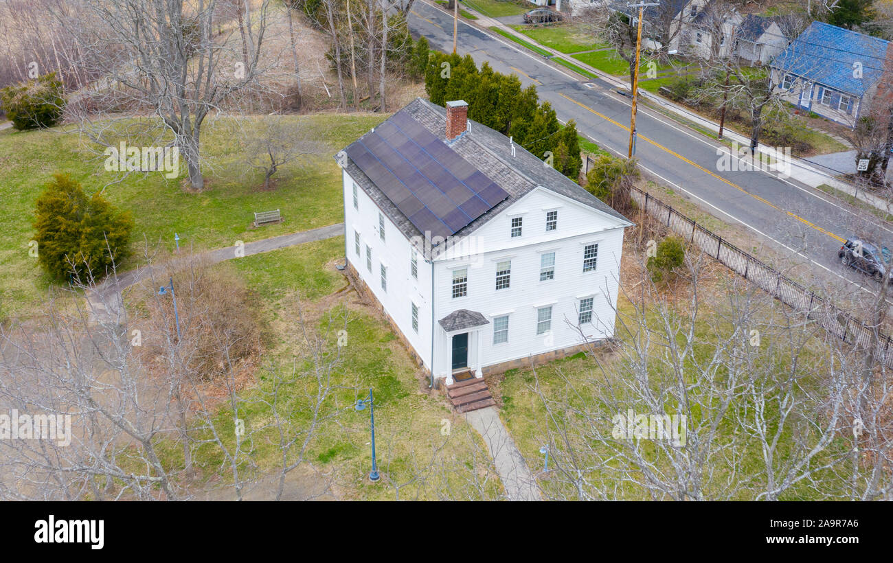 Connecticut Vertrauen für Denkmalpflege Gebäude, Hamden, CT, USA Stockfoto
