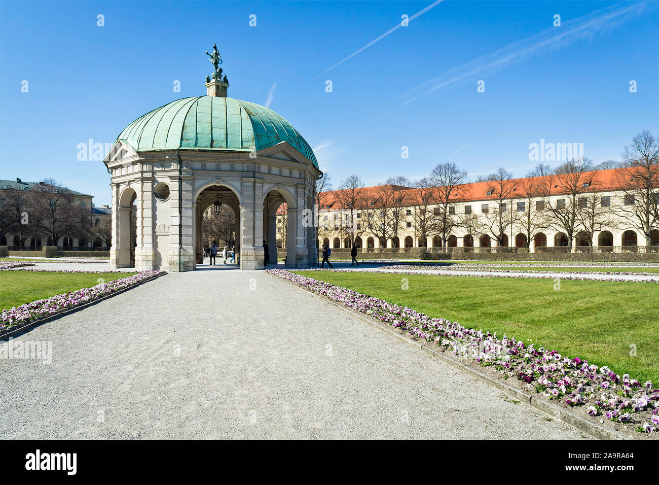 Der schoene im Dianatempel Hofgarten, München Stockfoto