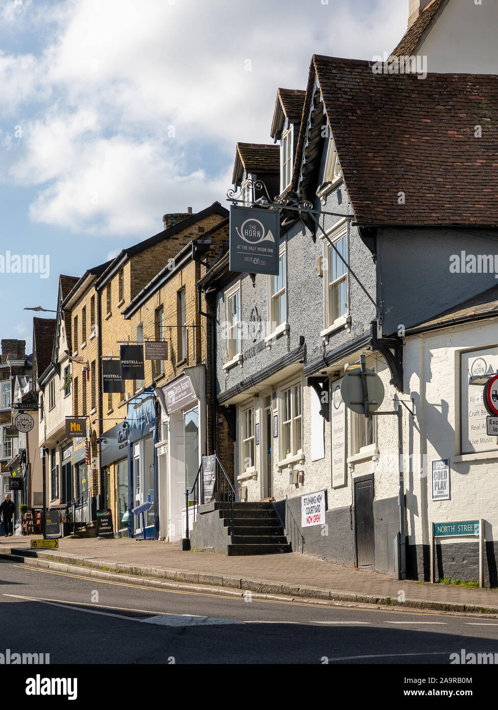 Bishops Stortford, Hertfordshire, Großbritannien Stockfoto