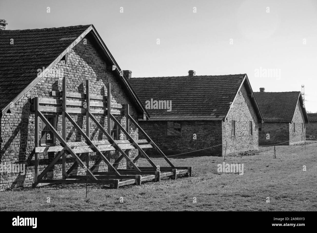 Auschwitz Birkenau Konzentrations- und Vernichtungslager, Polen Stockfoto