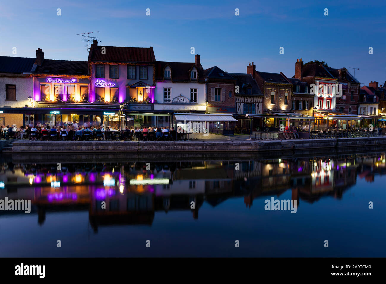 St Leu Bezirk, Amiens, Somme, Picardie, Frankreich Stockfoto
