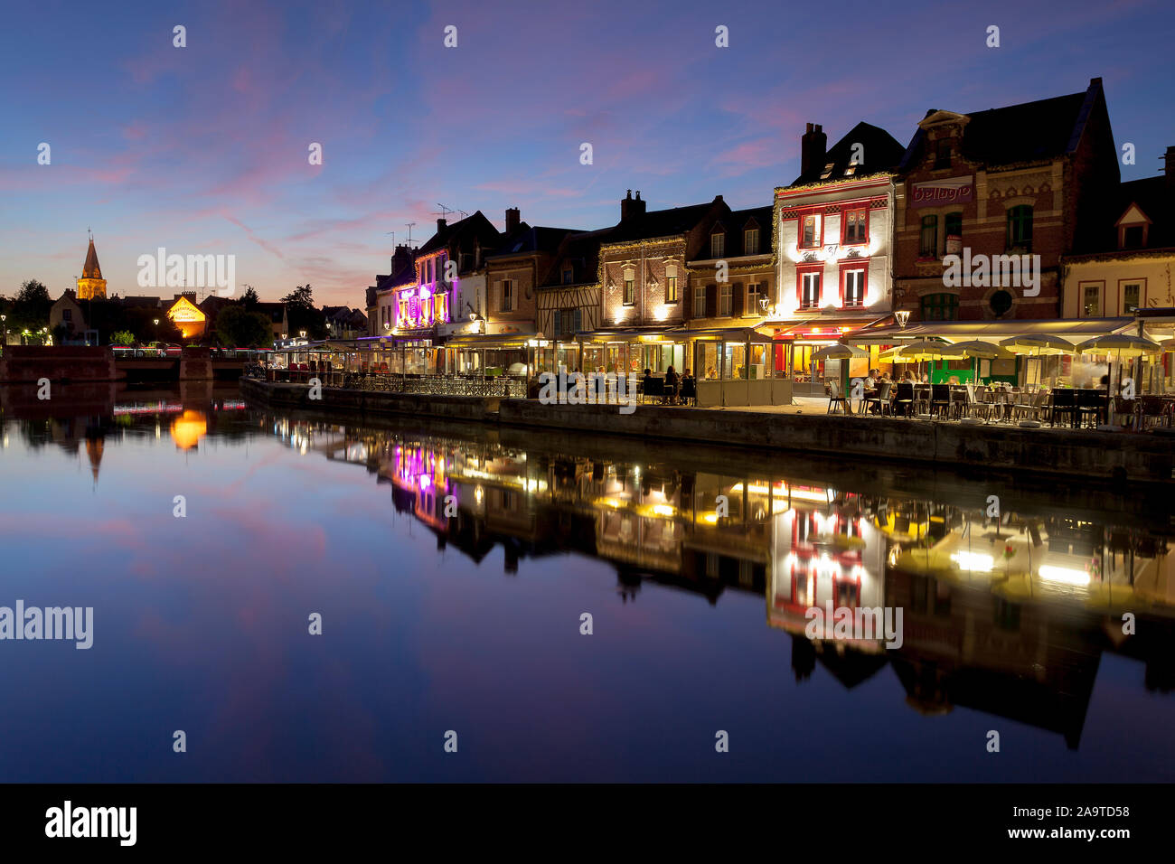 St Leu Bezirk, Amiens, Somme, Picardie, Frankreich Stockfoto