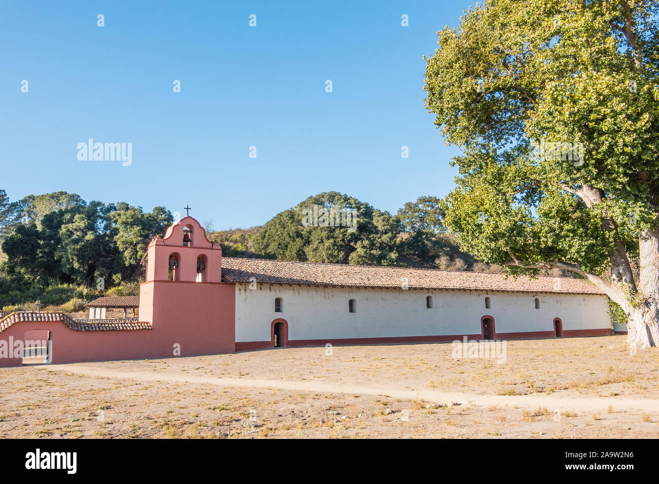 Mission La Purisima Concepción ist eine spanische Mission in Lompoc, Kalifornien. Es war am 8. Dezember 1787 gegründet. Stockfoto