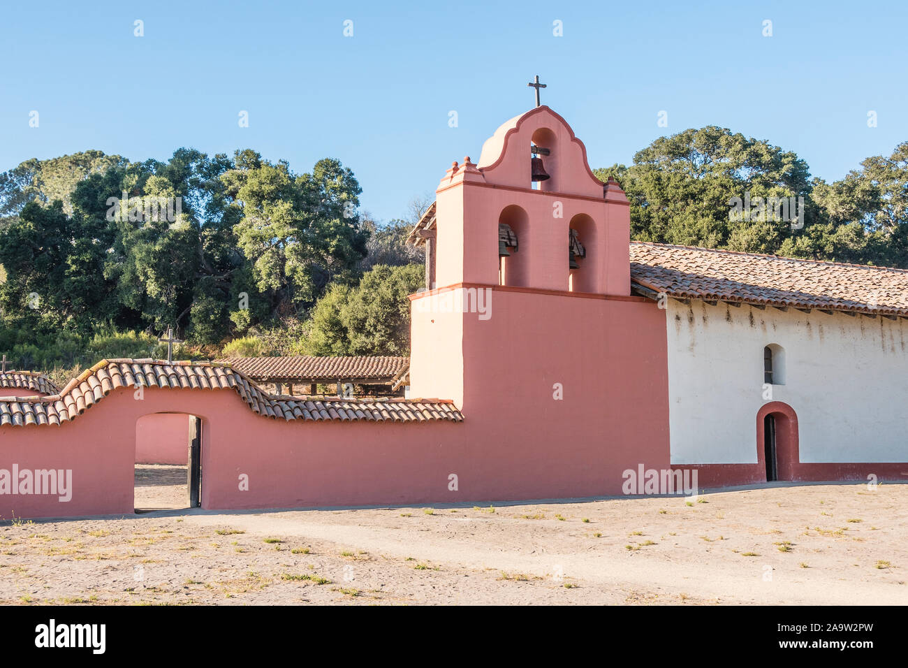 Mission La Purisima Concepción ist eine spanische Mission in Lompoc, Kalifornien. Es war am 8. Dezember 1787 gegründet (das Fest der Unbefleckten Konzept Stockfoto