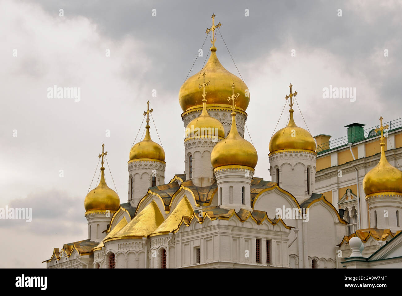 Cathedral Square, der Moskauer Kreml, Russland Stockfoto