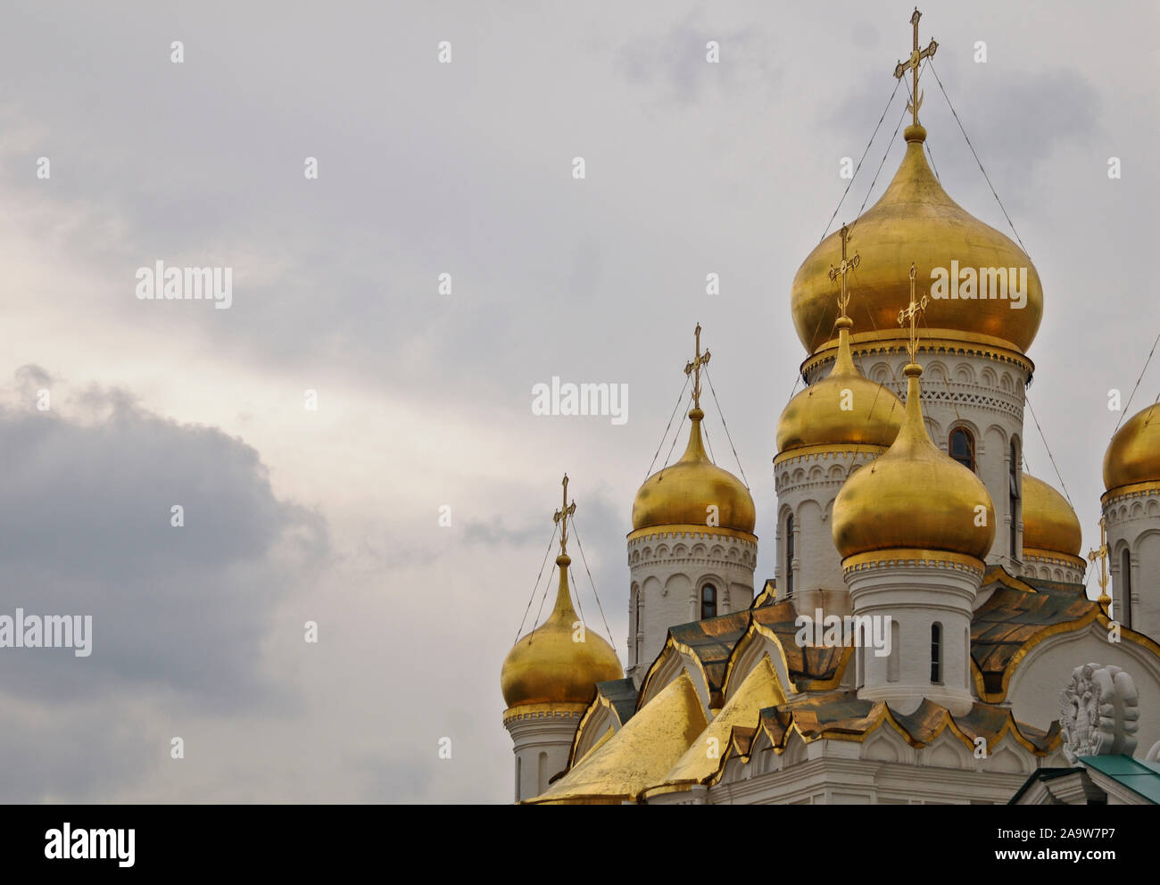 Cathedral Square, der Moskauer Kreml, Russland Stockfoto