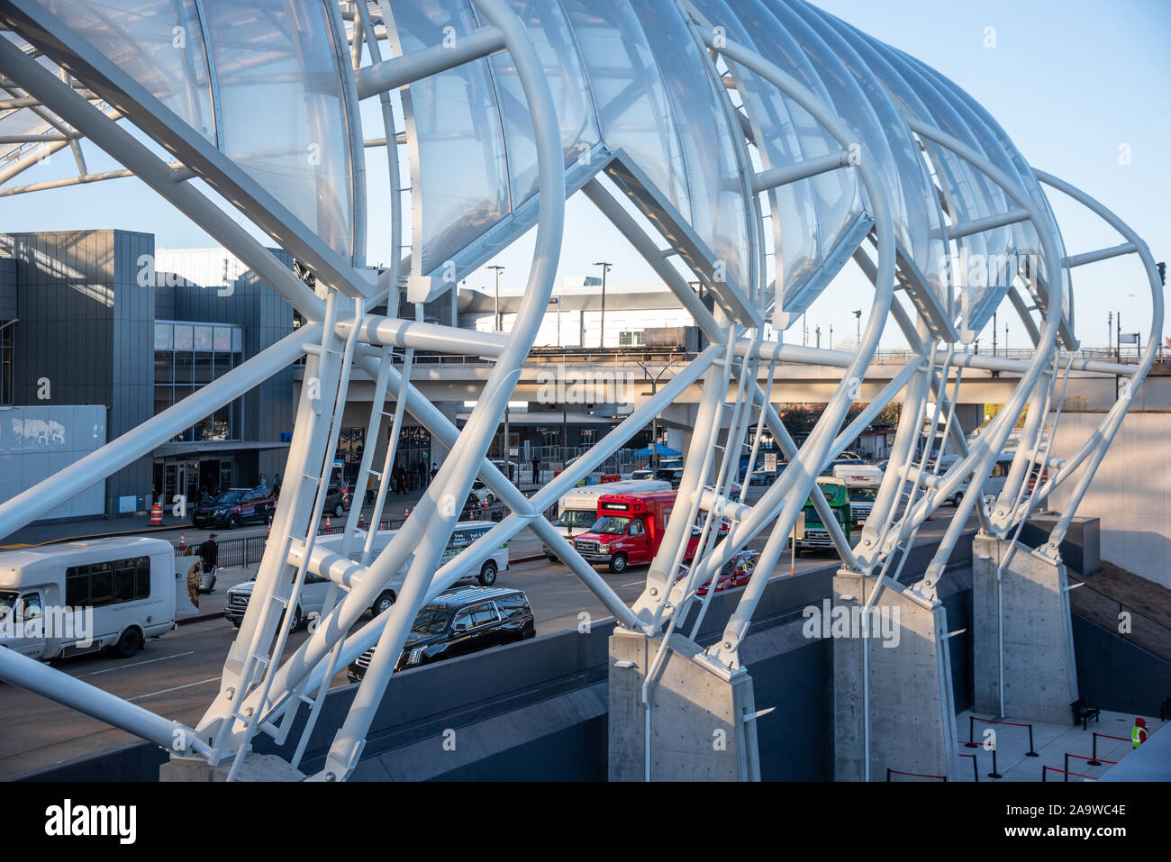 Atlanta International Airport Domestic Terminal in Atlanta, Georgia. (USA) Stockfoto