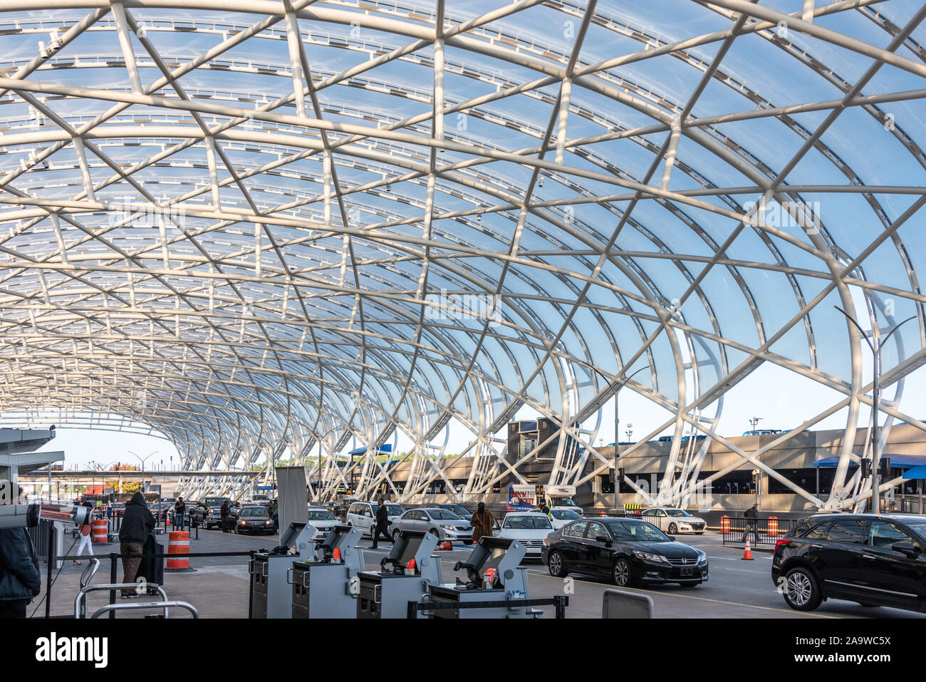 Flughafen Verkehr am internationalen Flughafen Hartsfield-Jackson Atlanta, dem verkehrsreichsten Flughafen der Welt in Atlanta, Georgia. (USA) Stockfoto
