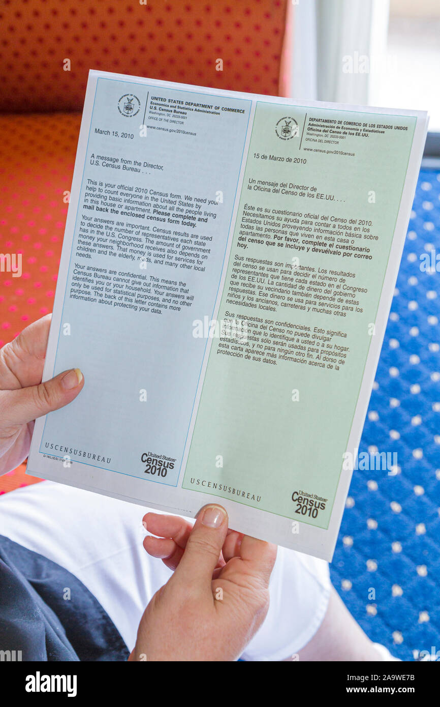 Miami Beach Florida, Zensus 2010, Informationen, Besucher reisen reisen Reise touristischer Tourismus Wahrzeichen Kultur Kultur Kultur, Urlaub Gruppe Menschen p Stockfoto