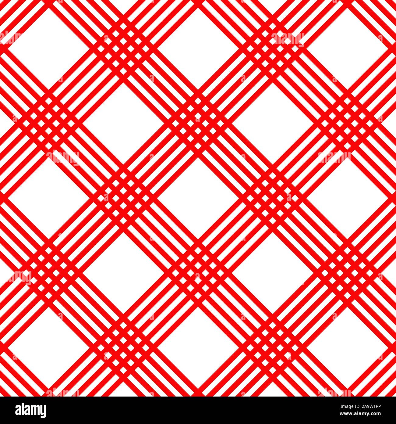 Red prüfen nahtlose Muster. Textur für Plaid, Tischdecken, Kleidung, Hemden, Kleider, papier, Bettwäsche, Bettdecken, Steppdecken und andere textile Produkte. Vec Stock Vektor