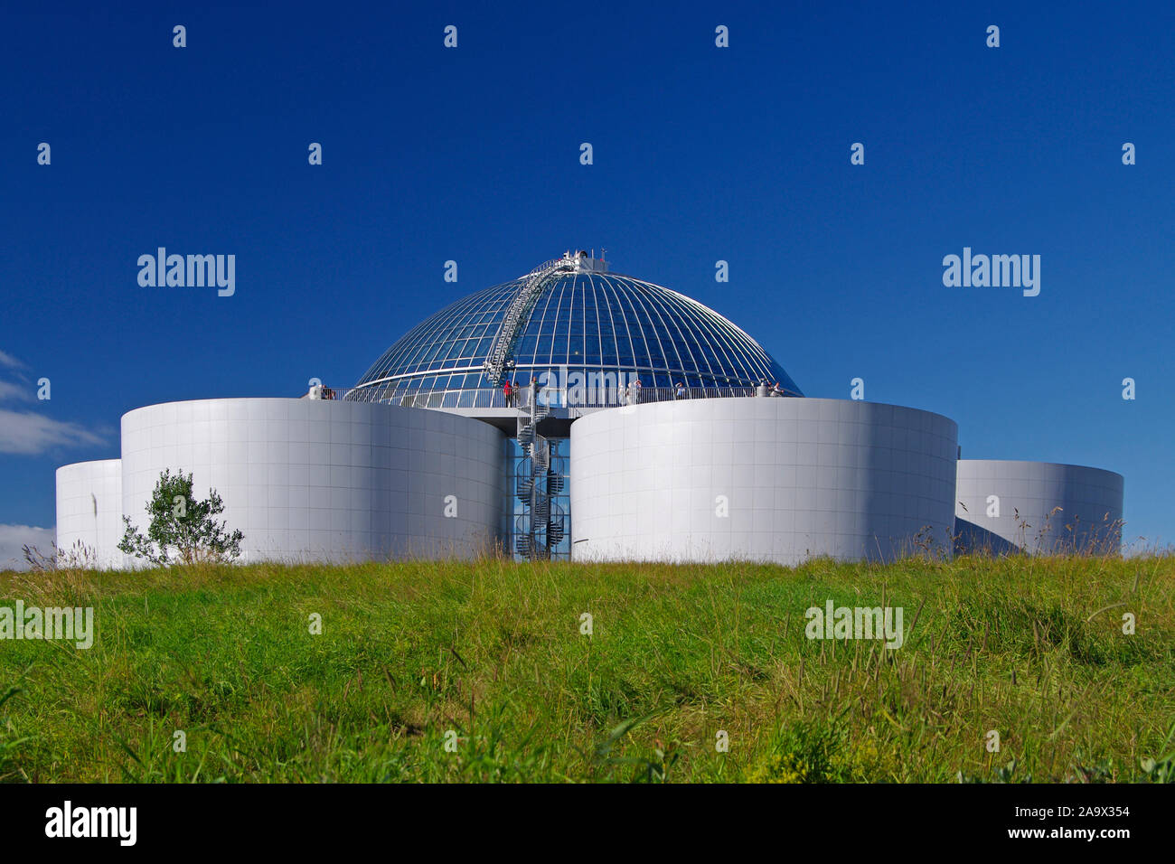 Europa, Island, Reykjavik, Perlan Stockfoto