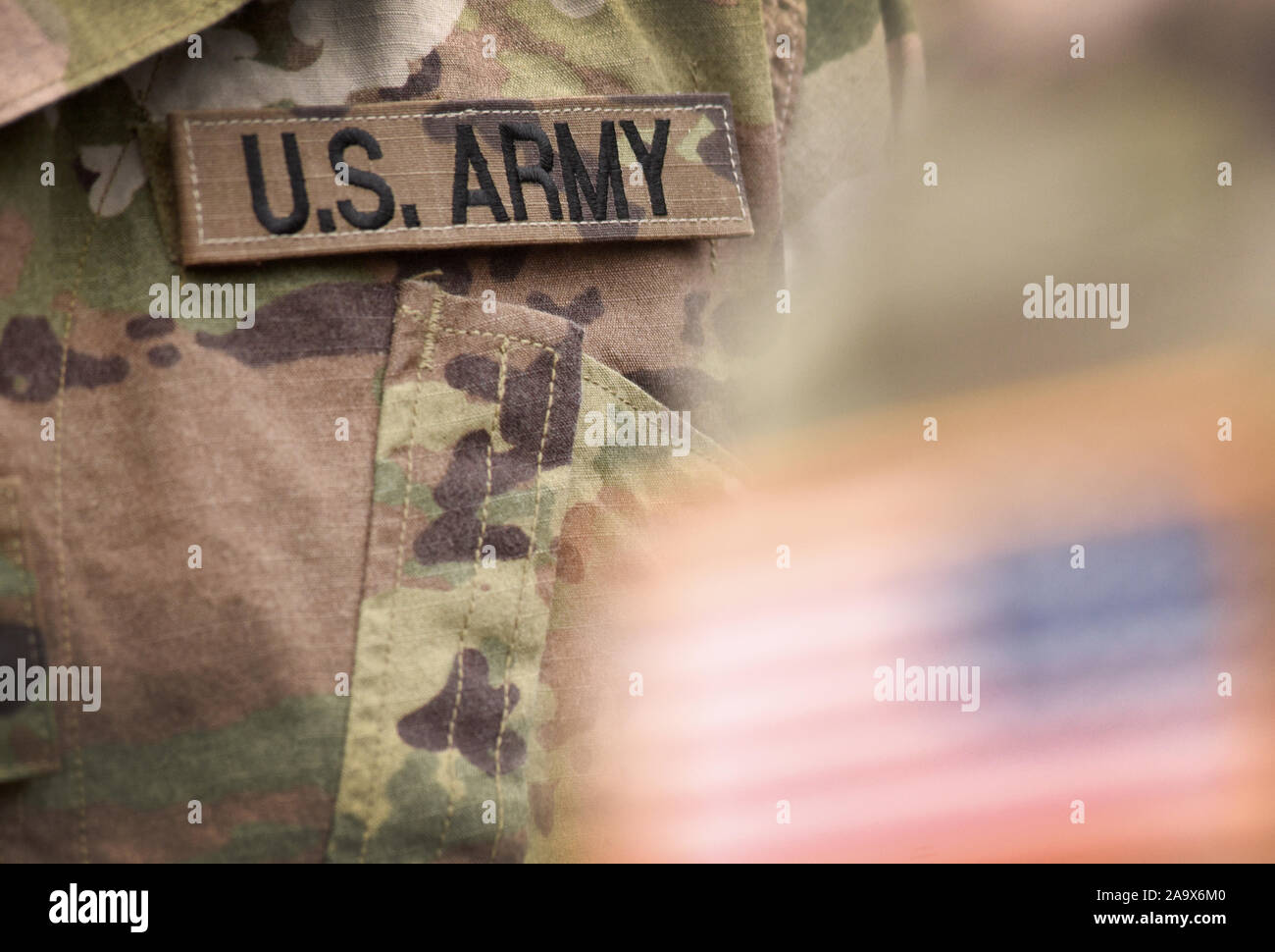 US-Soldaten. US-Armee. Militär der USA. Stockfoto