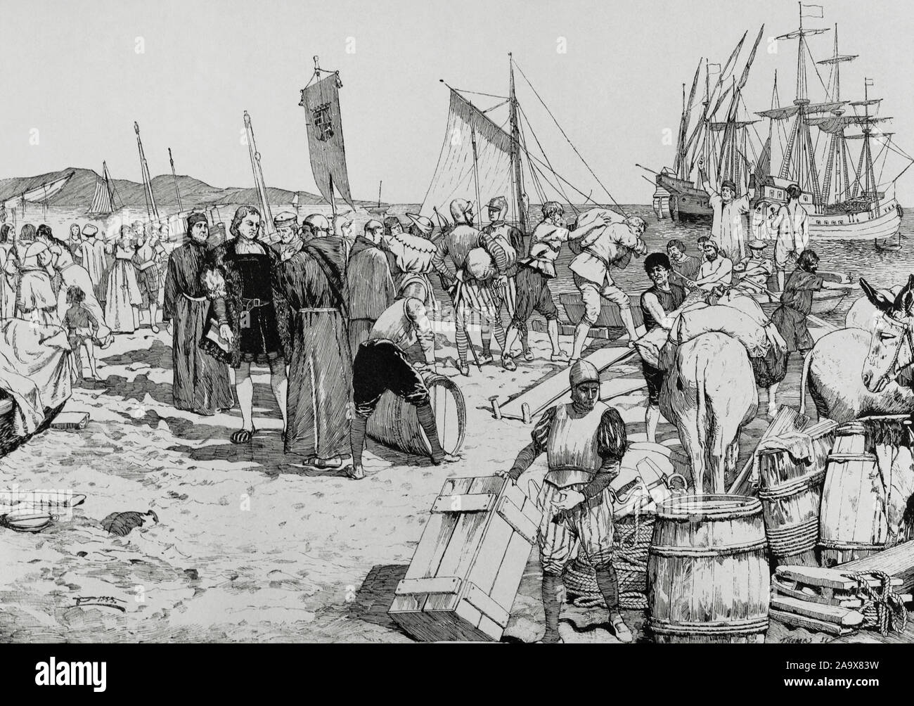 Columbus 1492 voyage -Fotos und -Bildmaterial in hoher Auflösung – Alamy
