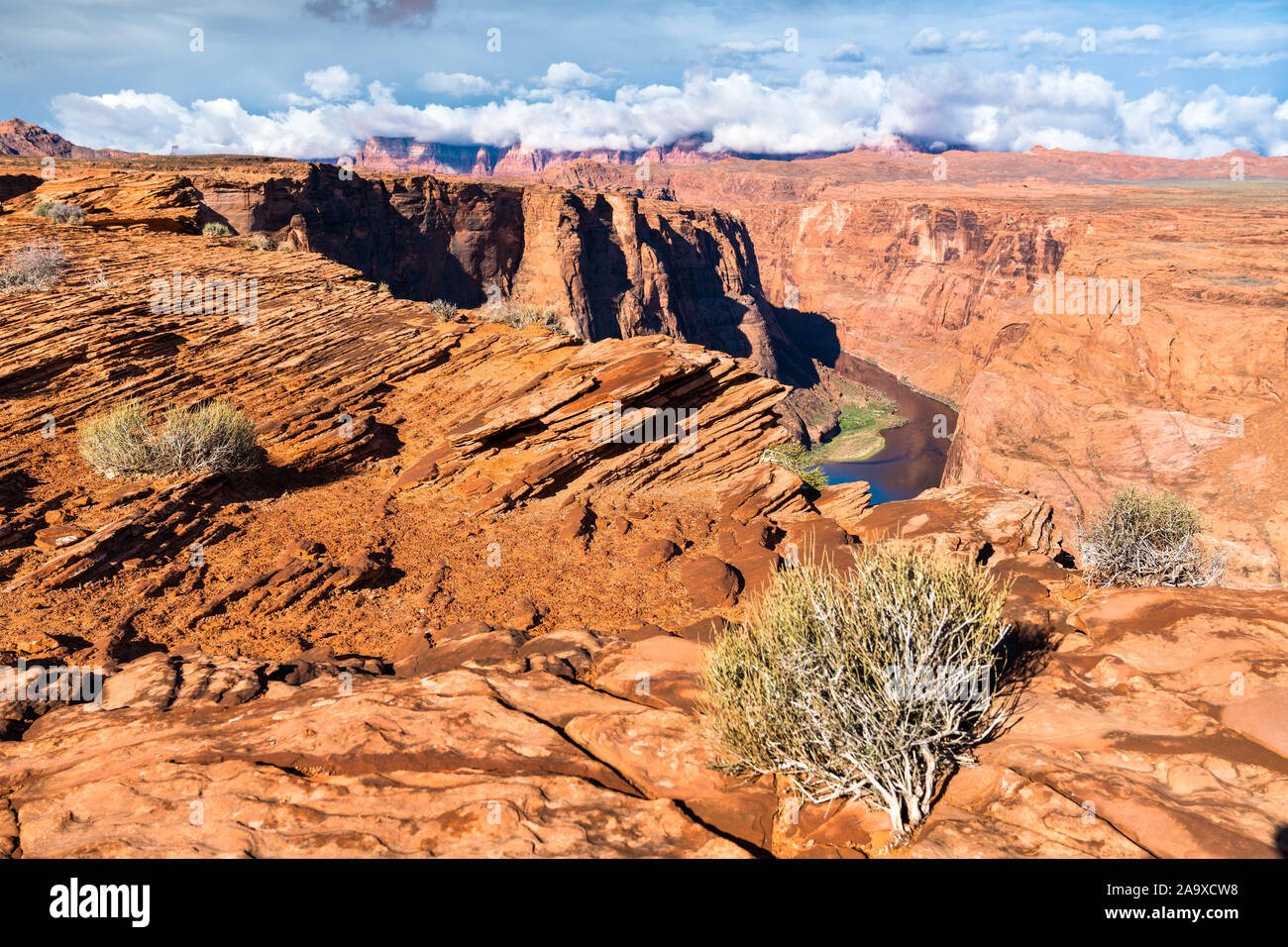 Landschaft von Glen Canyon des Colorado River in Arizona, USA Stockfoto