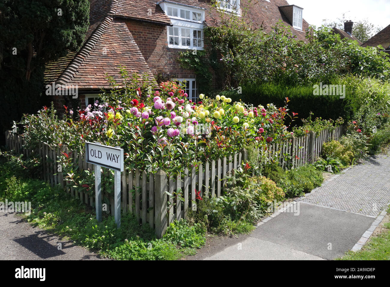 Charmante Appledore, East Sussex, Großbritannien Stockfoto