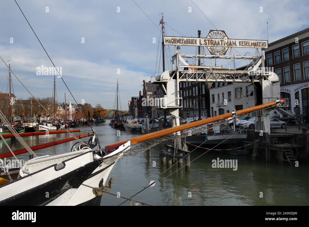 Straatman Schiffbau, Dordrecht, Niederlande, Europa Stockfoto