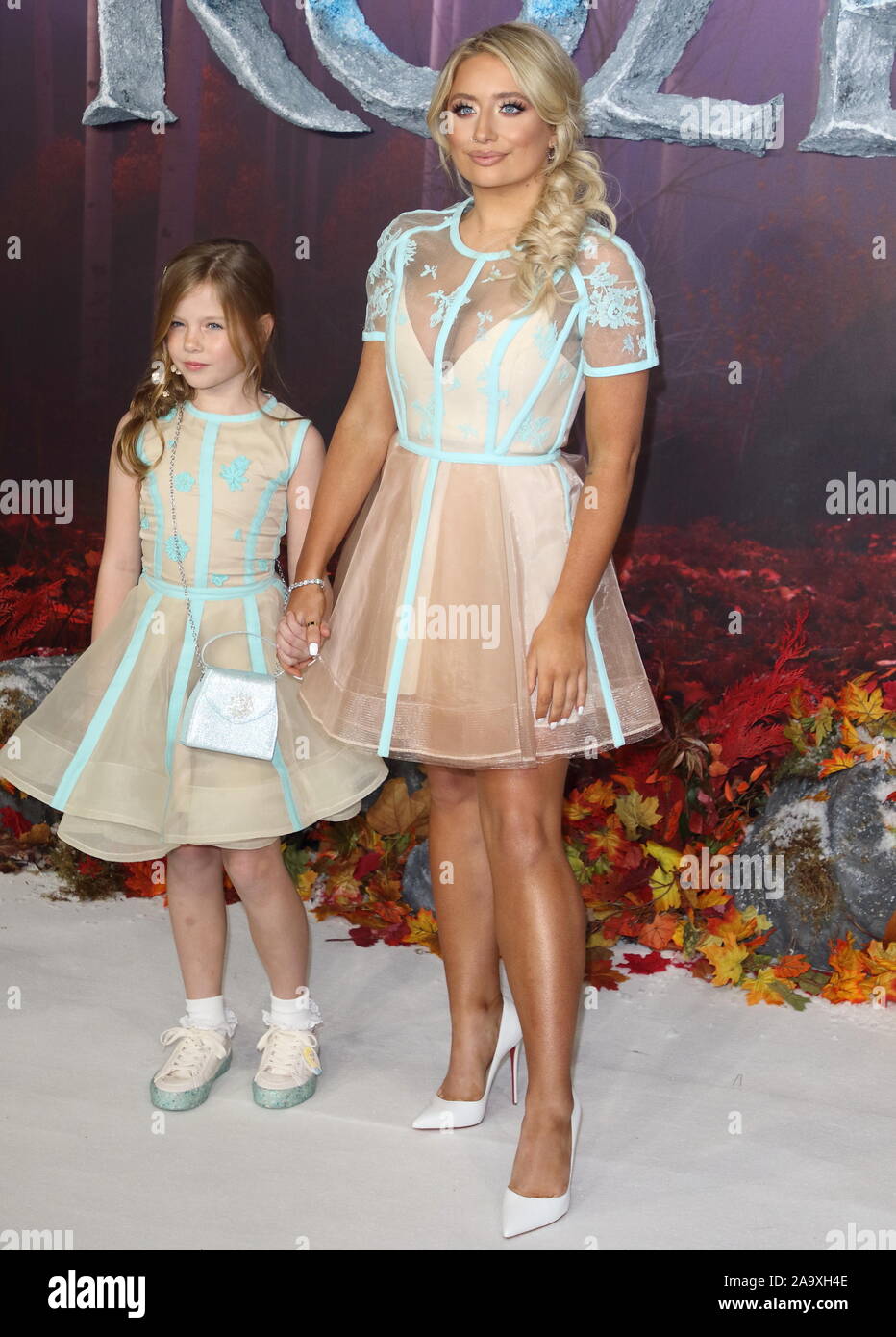 London, Großbritannien. 17. Nov, 2019. Safran Barker nimmt an den "eingefrorenen" 2 "Europäische Premiere auf der BFI Southbank in London. Credit: SOPA Images Limited/Alamy leben Nachrichten Stockfoto