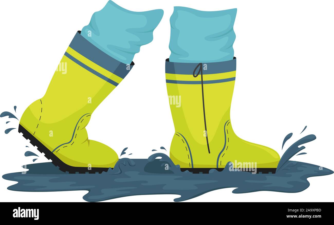 Cartoon Rubber Boots Stockfotos und bilder Kaufen Alamy