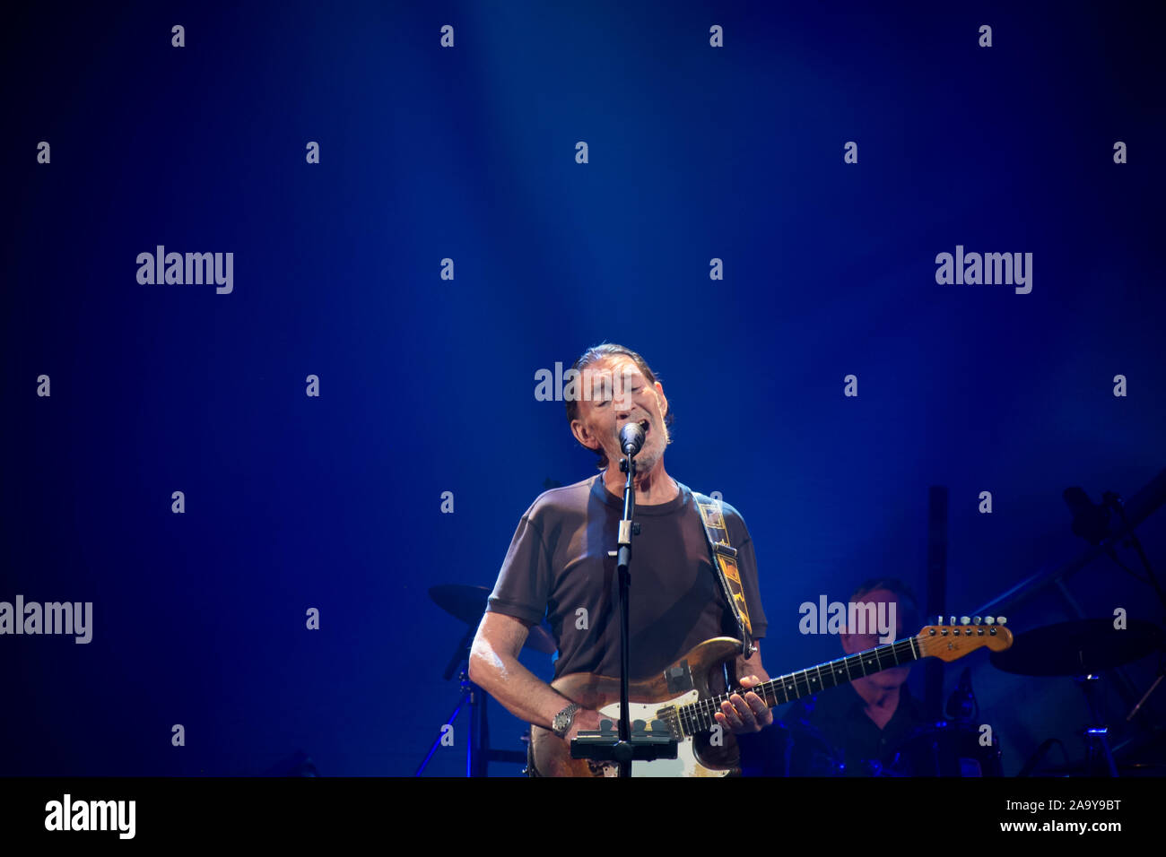 Chris Rea im Konzert Stockfoto