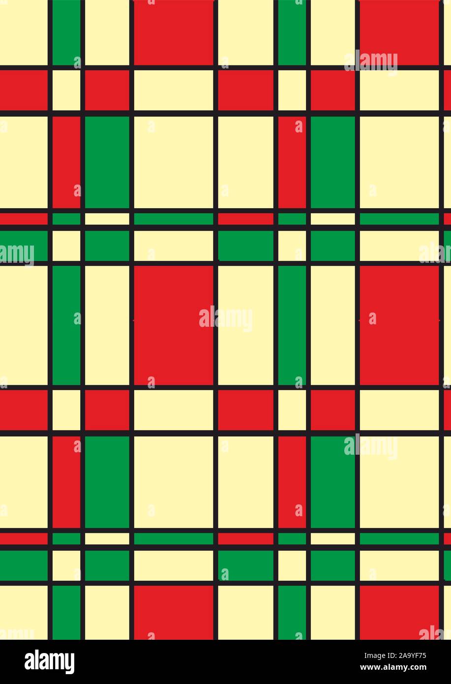 Nahtlose farbigen quadratischen Muster. Geometrische Hintergrund. - Vektor Stock Vektor