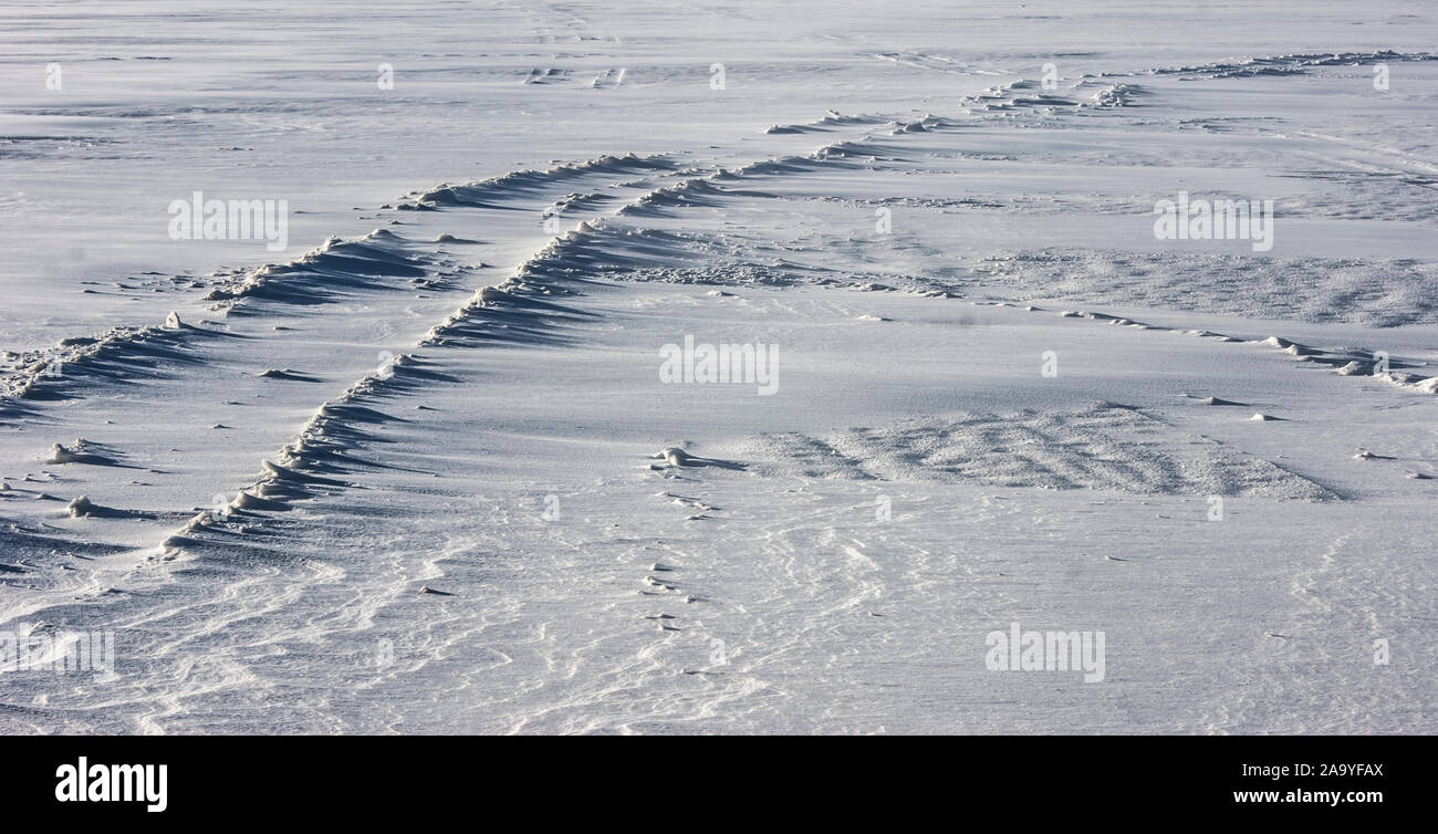 Die Beschaffenheit der Mondoberfläche. Geheimnisvolle Muster, Geheimnis und fehlende Kenntnisse Stockfoto