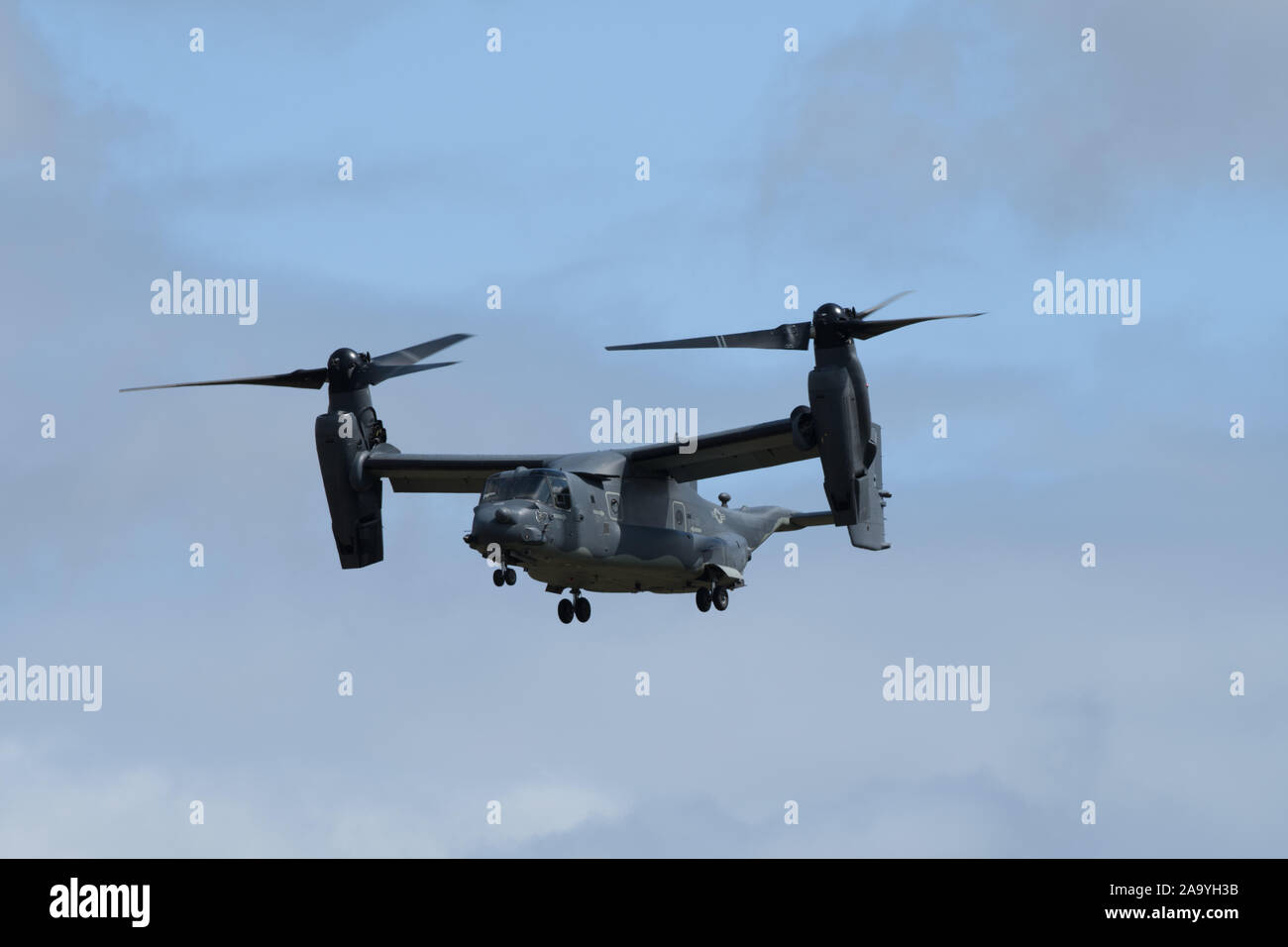 Das Royal International Air Tattoo, RAF Fairford, Gloucestershire, UK. 20. Juli 2019. Bell Boeing CV-22B Osprey der US Air Force, auf der 2. Stockfoto