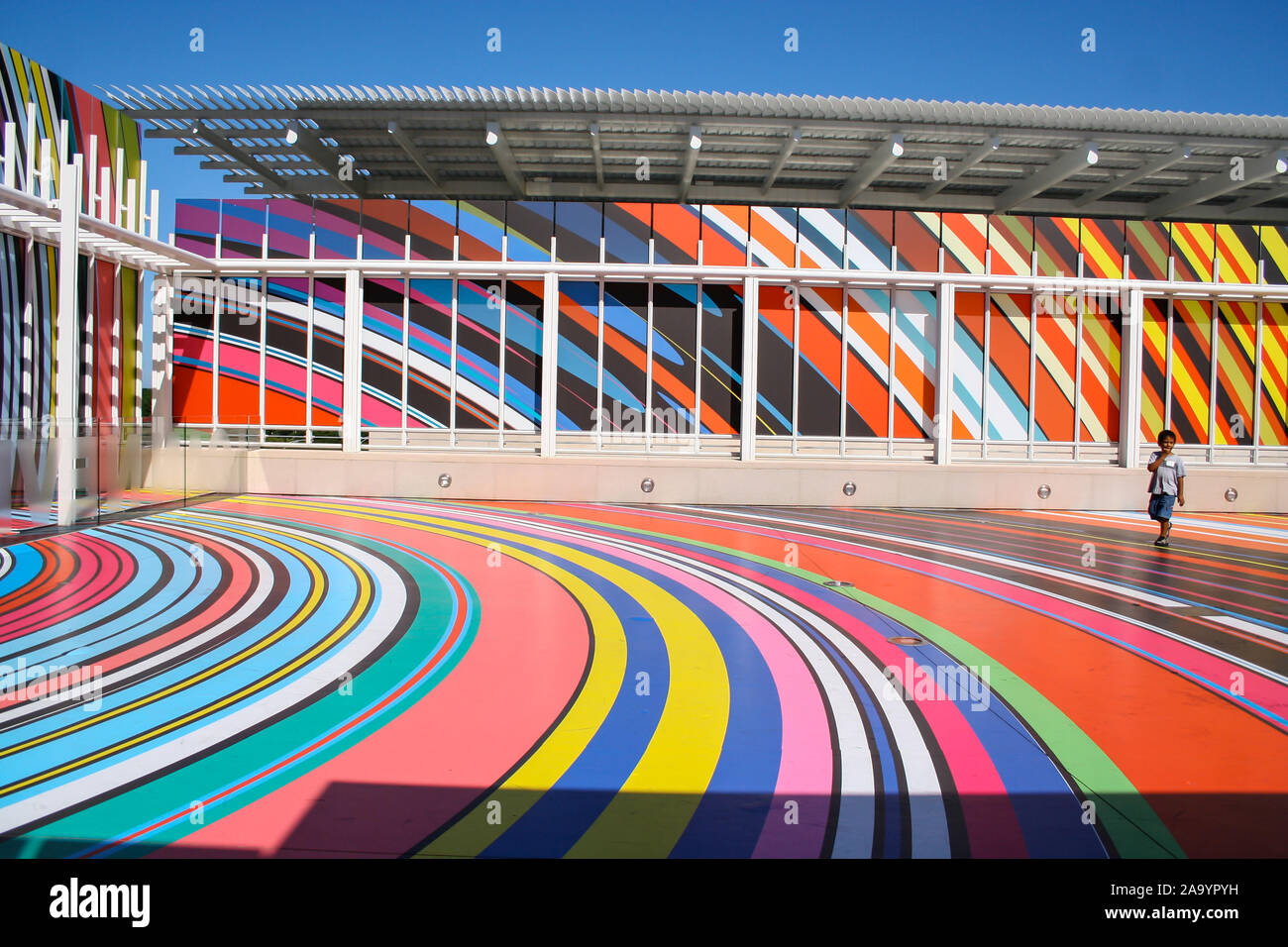 CHICAGO, Illinois - Jul 30: Die Kunst Institut von Chicago ist eine der bedeutendsten Sammlungen der Welt der impressionistischen und Post-Impressionist Kunst, Stockfoto