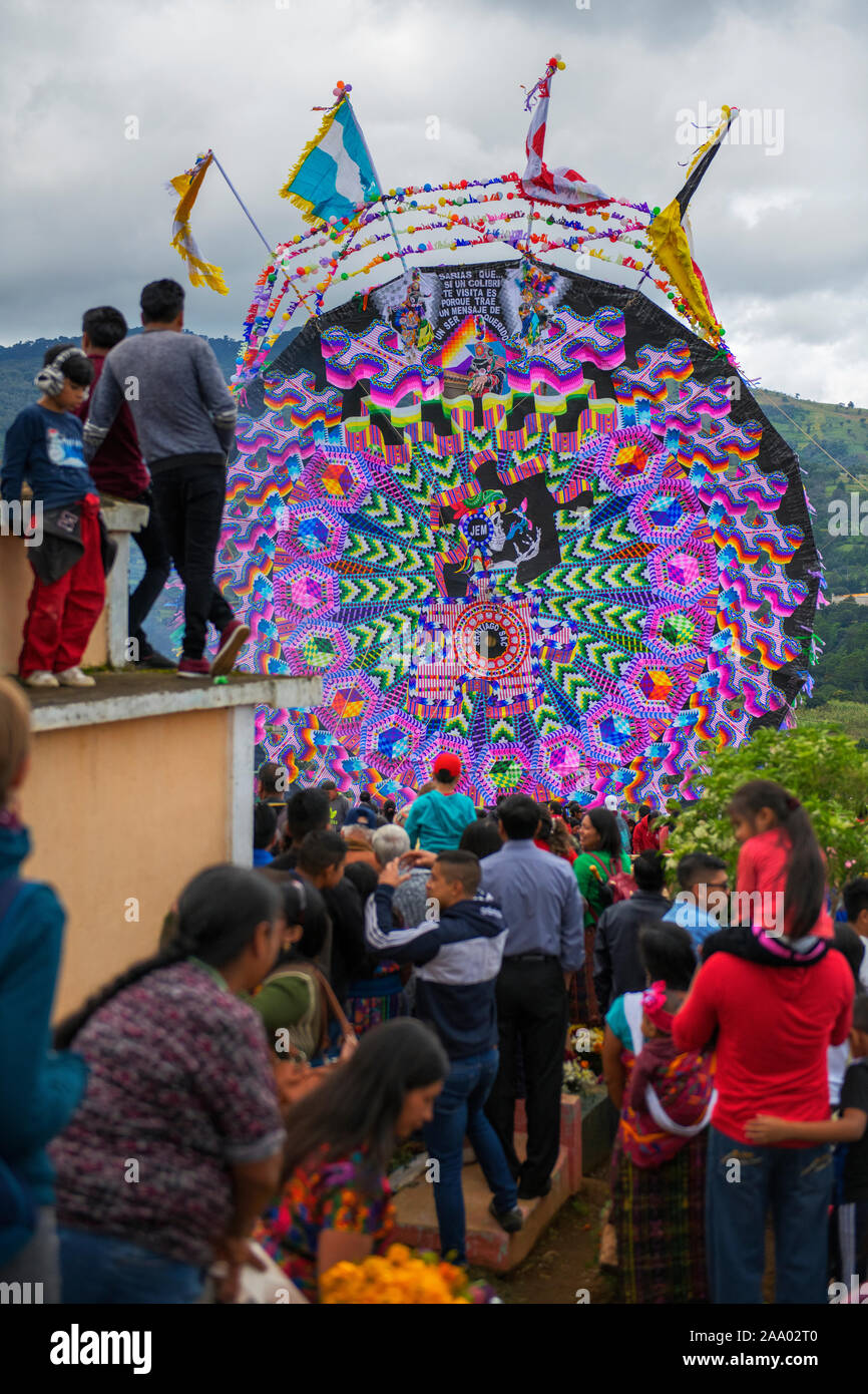 Allerheiligen in Santiago de Sacatepequez, Guatemala Stockfoto Allerheiligen in Santiago de Sacatepequez, Guatemala Stockfoto