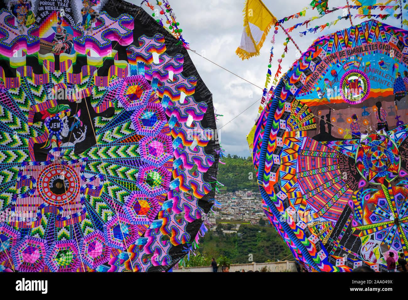 Allerheiligen in Santiago de Sacatepequez, Guatemala Stockfoto Allerheiligen in Santiago de Sacatepequez, Guatemala Stockfoto