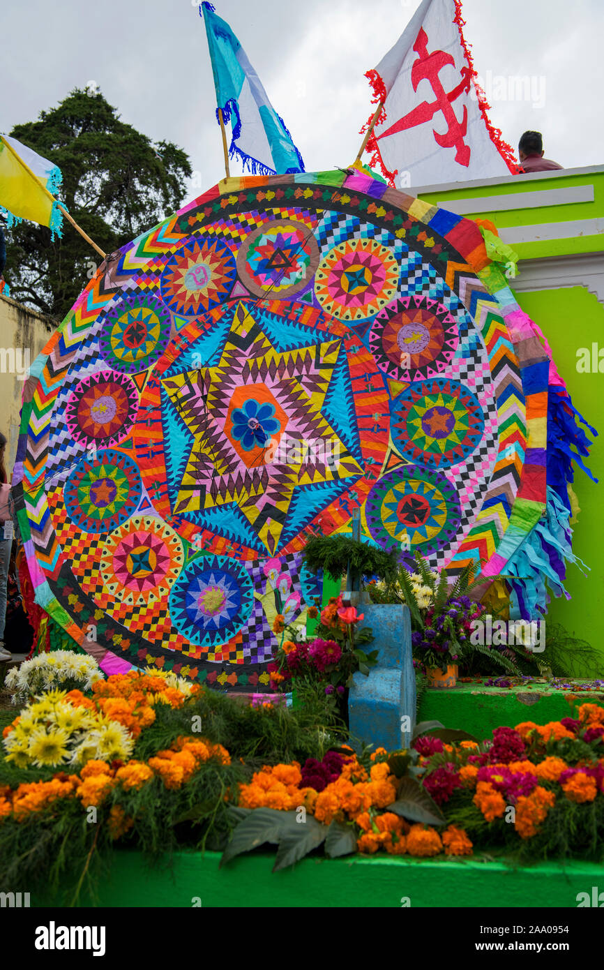 Allerheiligen in Santiago de Sacatepequez, Guatemala Stockfoto Allerheiligen in Santiago de Sacatepequez, Guatemala Stockfoto