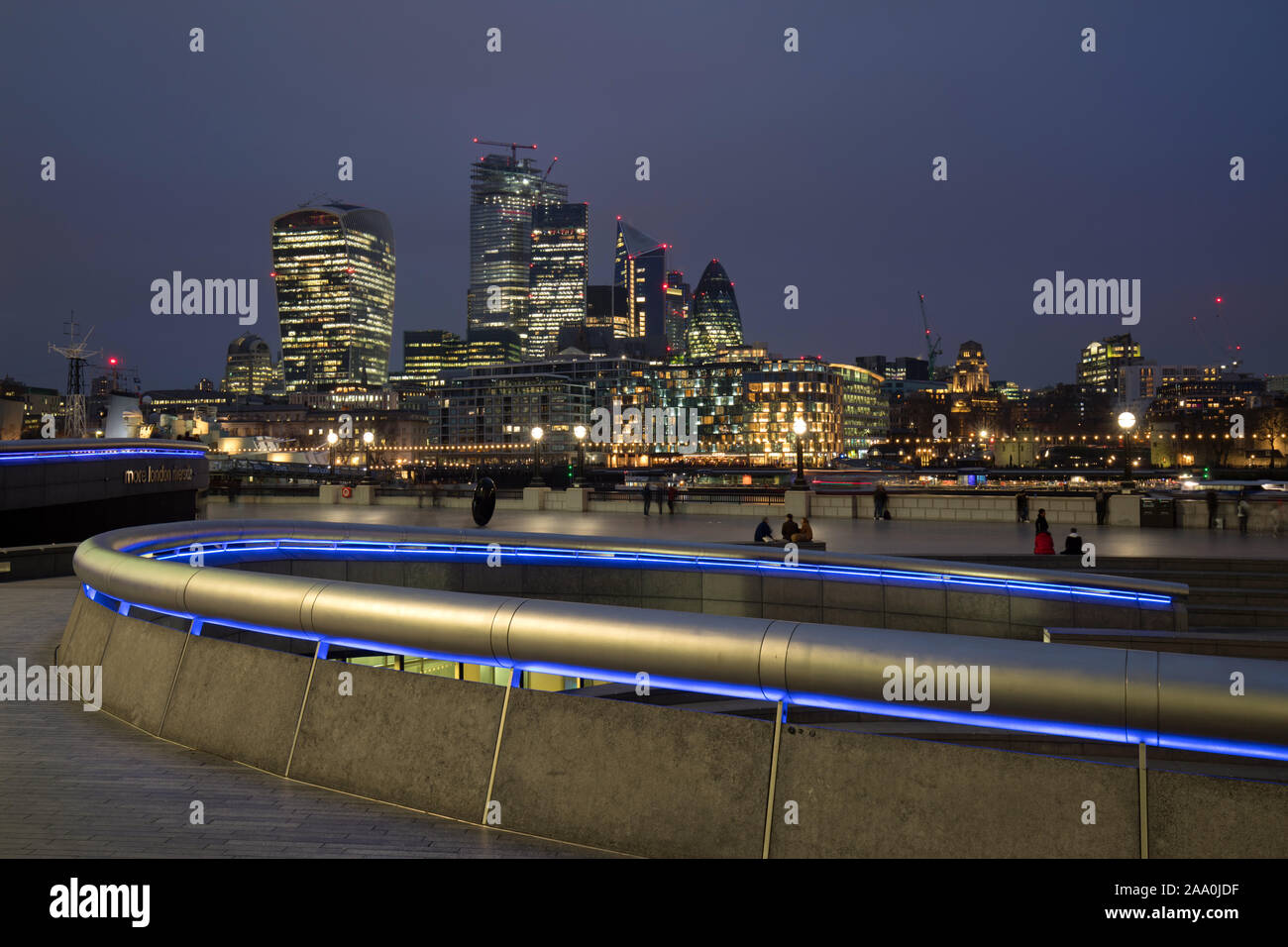 Mehr London, The Scoop Stockfoto