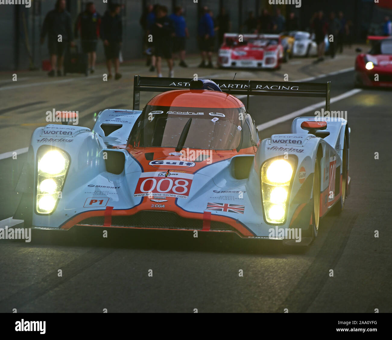 Christophe D'Ansembourg, Lola Aston DBR 1-2, Aston Martin Trophäe für Meister Ausdauer Legenden, Silverstone Classic, Juli 2019, Silverstone, Northampto Stockfoto