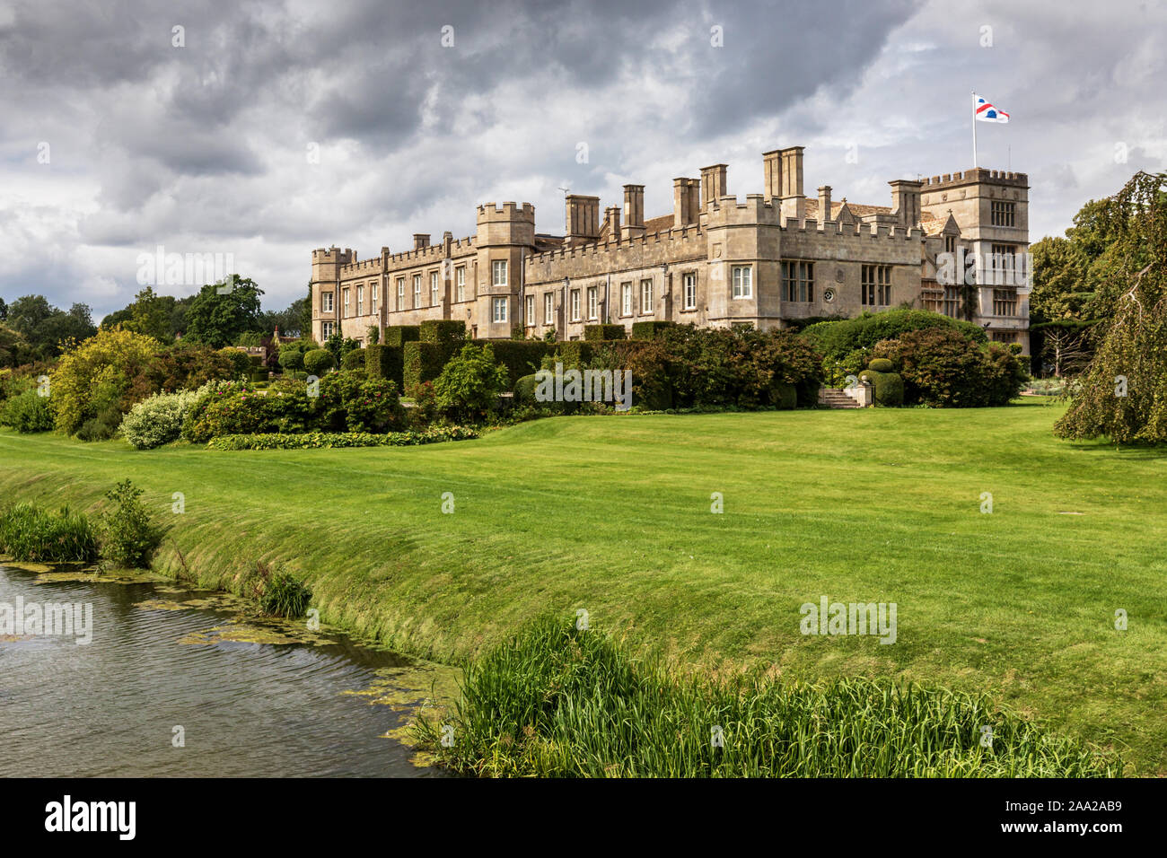 Deene Park ist eine denkmalgeschützte Herrenhaus 5 Meilen nordöstlich von Corby in der Grafschaft Northamptonshire, England, Großbritannien Stockfoto