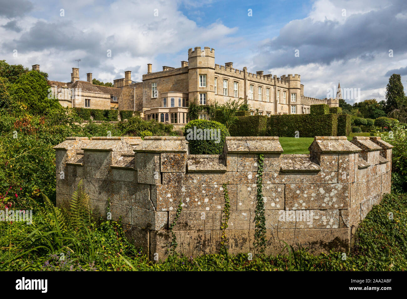 Deene Park ist eine denkmalgeschützte Herrenhaus 5 Meilen nordöstlich von Corby in der Grafschaft Northamptonshire, England, Großbritannien Stockfoto