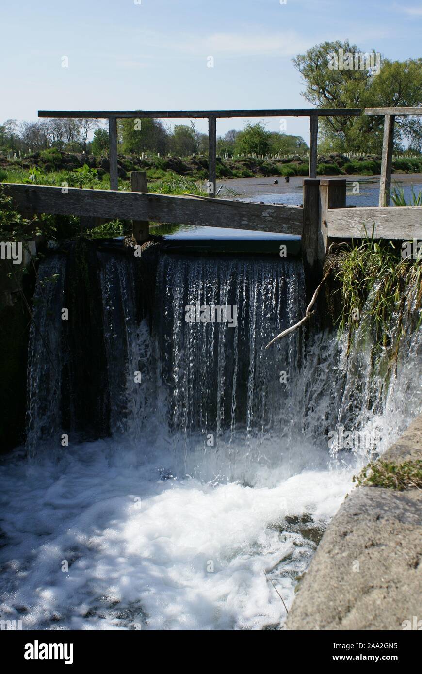 Britische Kanal Netzwerk, viktorianischen Binnenwasserstraßen system Stockfoto