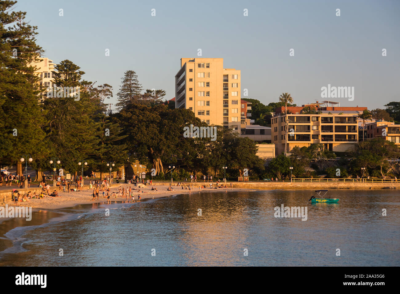 Manly Beach Sydney, Australien. Stockfoto