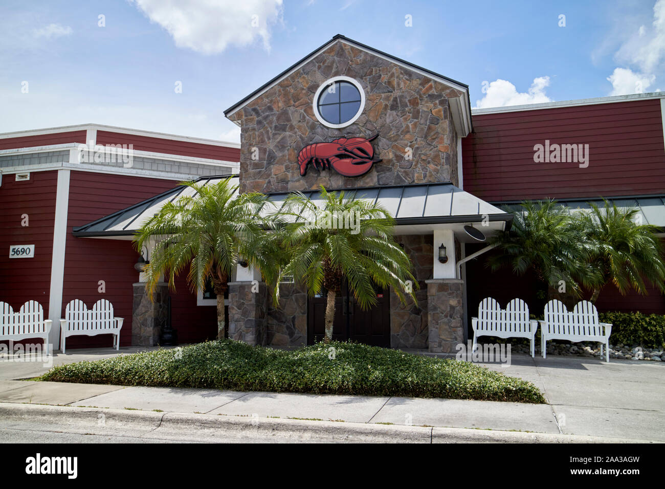 Red Lobster Restaurant florida usa Stockfoto