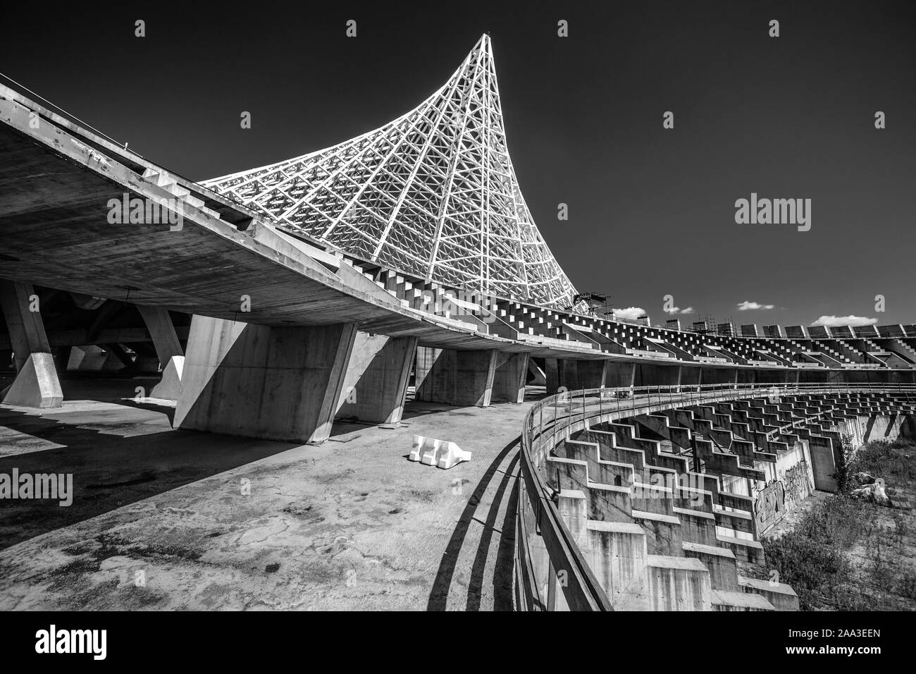 Olimpic Pool, calatrava Archistar, rom Stockfoto