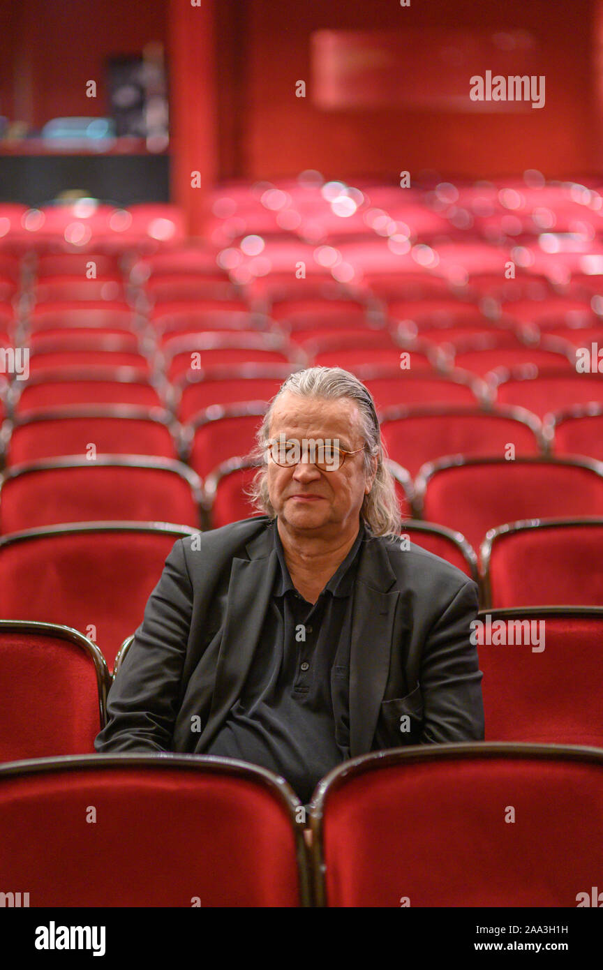 Deutsche Theater- und Filmregisseur Ulrich Waller, Hamburg Stockfoto