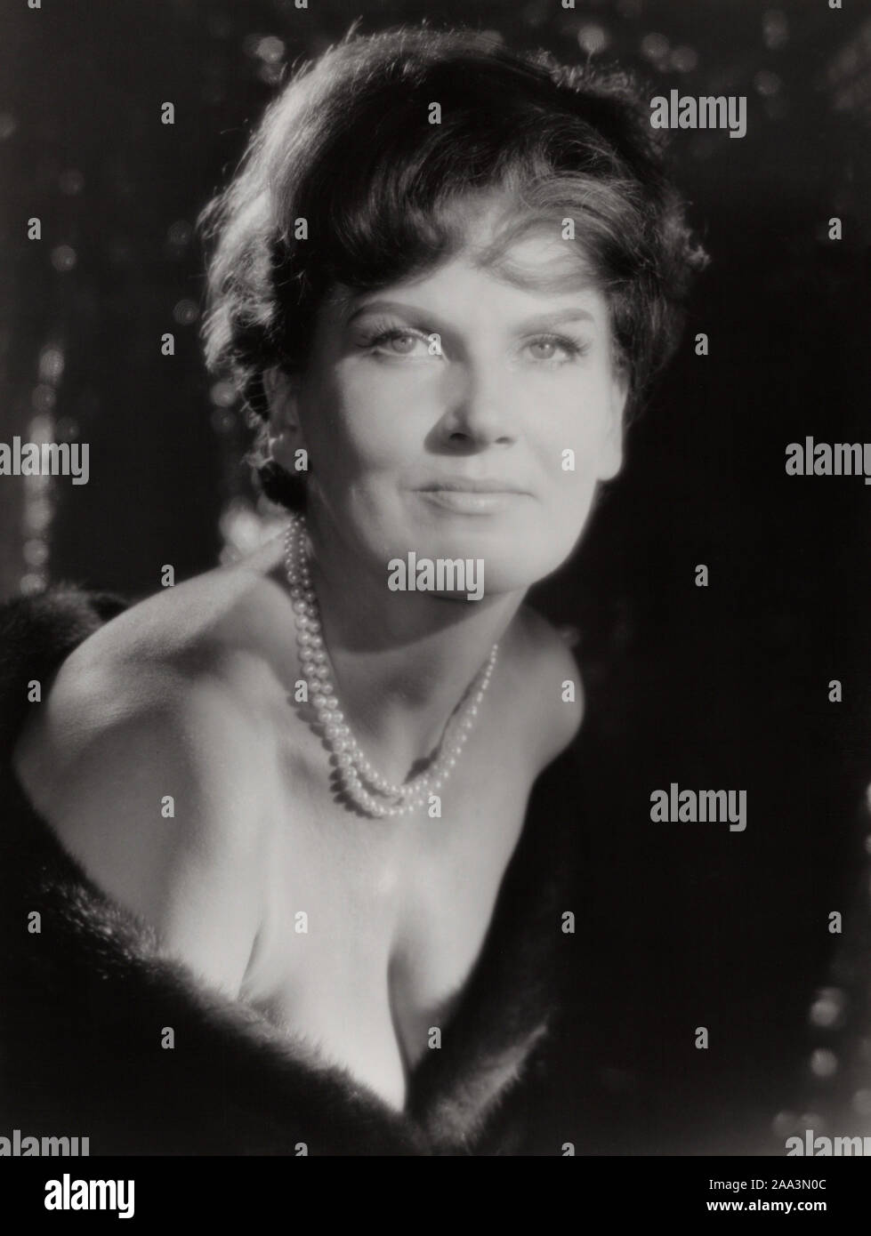 Tatjana Iwanow, deutsche Plant und Sängerin, Deutschland um 1959. Die