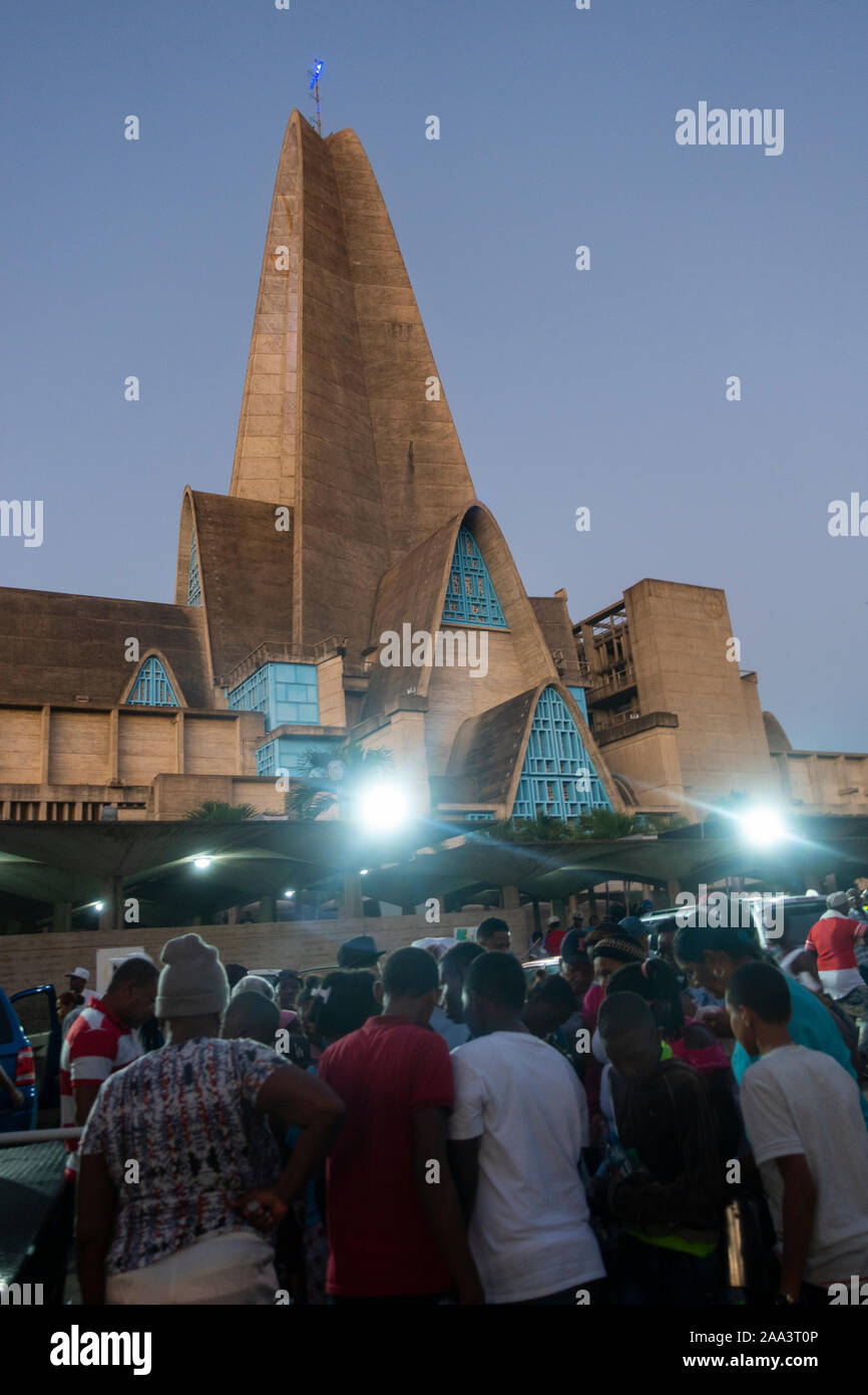 Schutzpatronenheiliger Festtag Basilika von La Altagracia in der Dominikanischen Republik Higuey Stockfoto