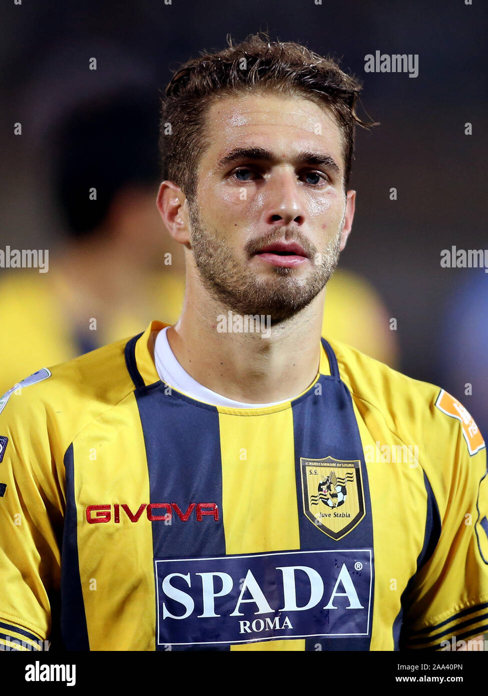 Fußball Italien - Liga der Serie B BKT 2019-2020/(Societa Sportiva Juve Stabia) - Giacomo Ricci Stockfoto