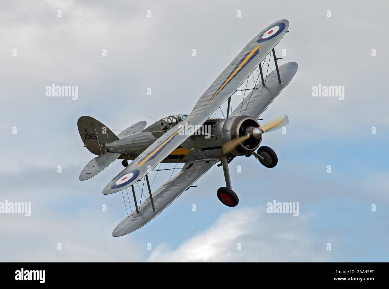Gloster gladiator ww2 raf doppeldecker Fotos und Bildmaterial in