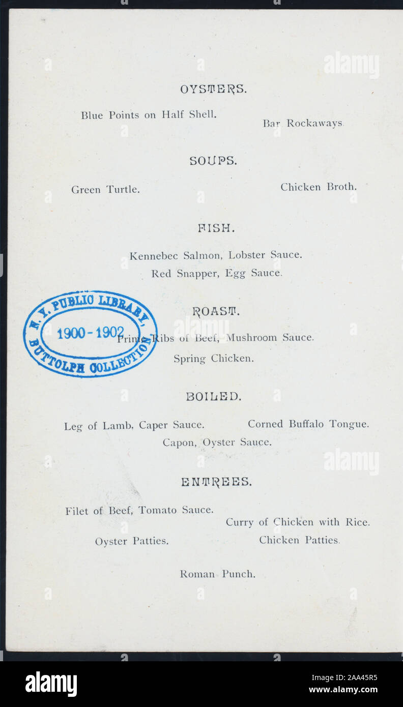 Jährliche ABENDESSEN [von] waschen. KAPITEL DES ORDENS DER VEREINIGTEN AMERIKANER [at] LYONS REST statt. 259 BOWERY, NY (REST;); jährliche Abendessen [von] waschen. KAPITEL DES ORDENS DER VEREINIGTEN AMERIKANER [at] LYONS REST statt. 259 BOWERY, NY (REST ;) Stockfoto