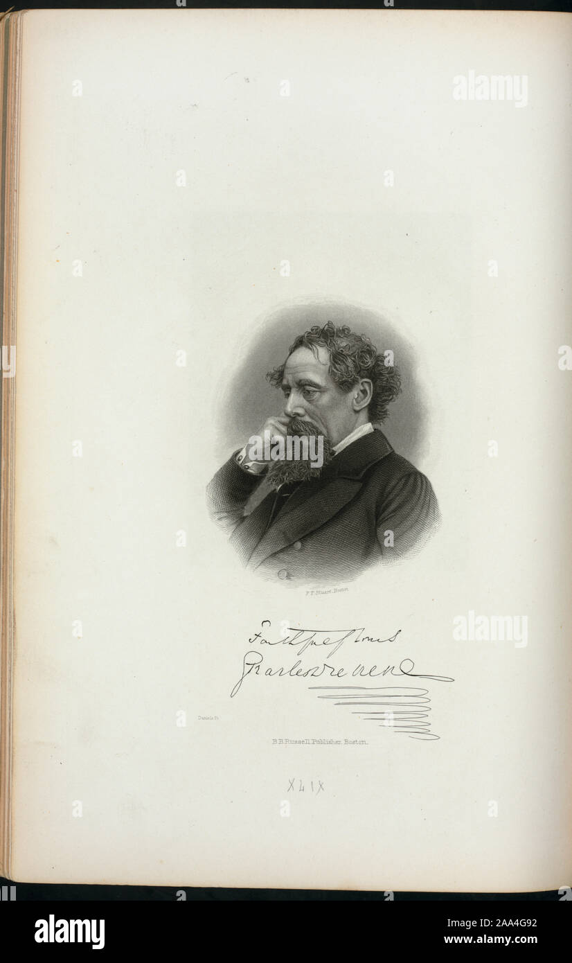 Illustriert von Thomas Addis Emmet, 1880. Band 2 besteht aus Seiten 1-99 von 1865, quarto, Ausgabe der Arbeit, Band 3, Seiten 99-213, Band 5, Seiten 303-400. EM 12186; Alfred Tennyson. Stockfoto