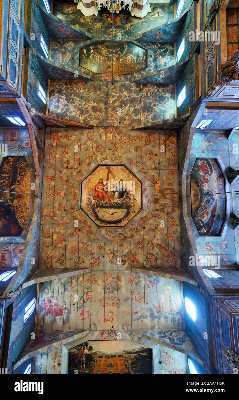 Die Kirche des Friedens (Kosciol Pokoju) in Swidnica, einem UNESCO-Weltkulturerbe. Niederschlesien, Polen Stockfoto